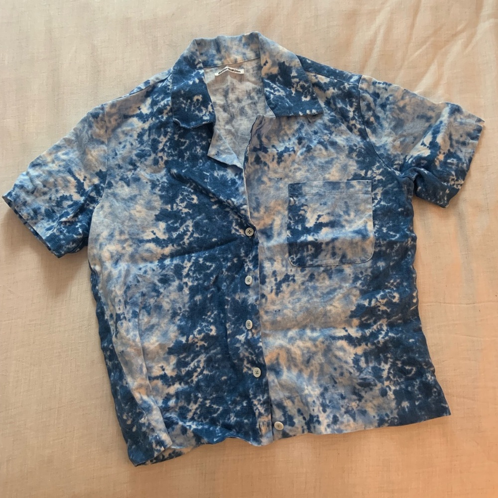 Reformation Linen Top
